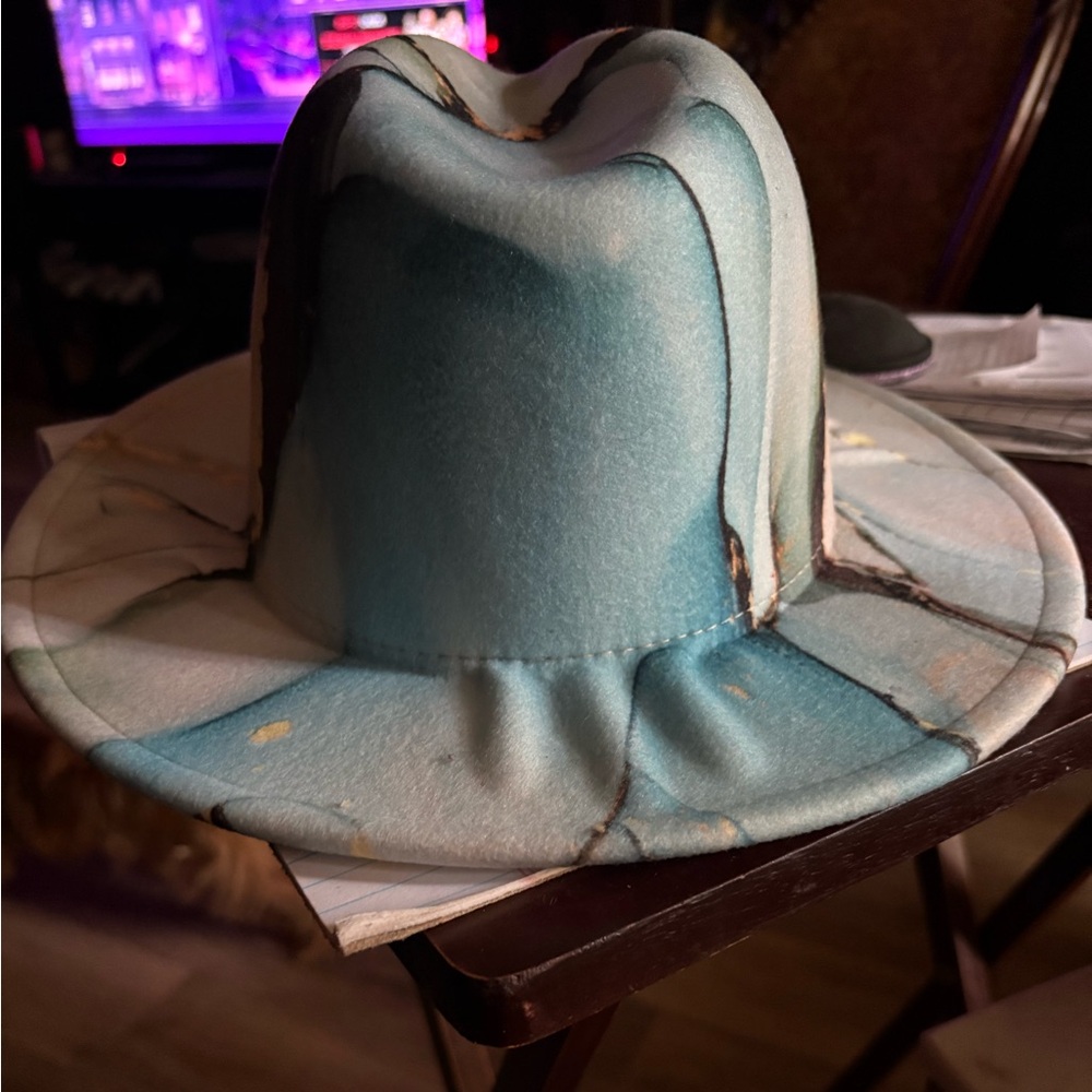 Stylish Multicolor Fedora Hat - image 4